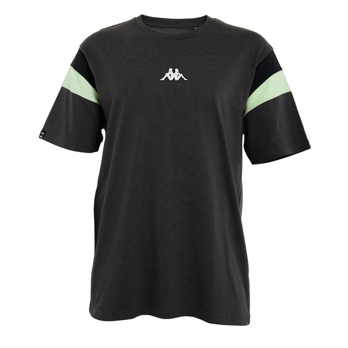 Polera Men Grey Omini Front Sleeve Green