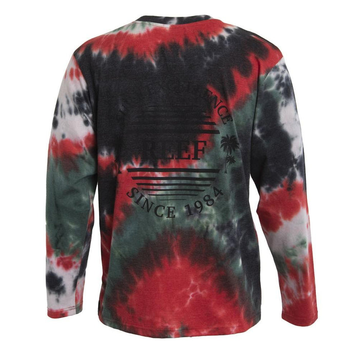 Polera Men Long Sleeve Tie Dye Multicolor