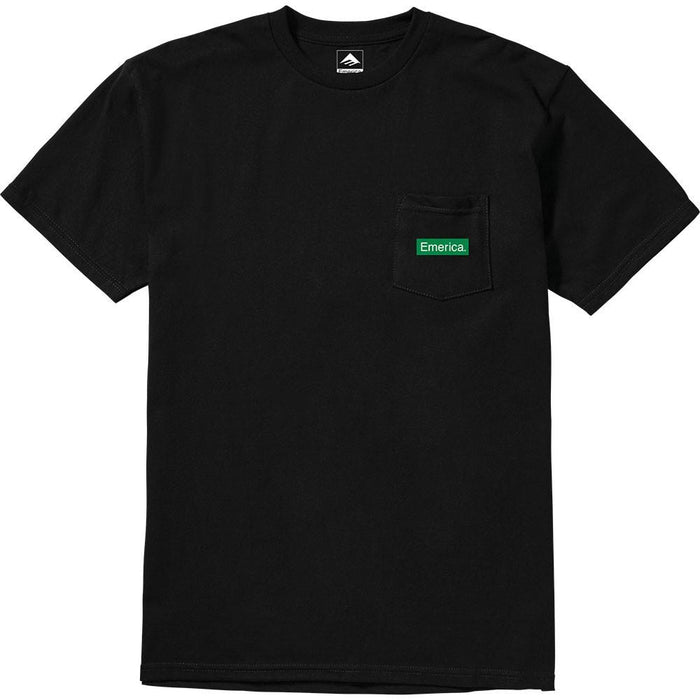 Polera Pure Triangle Pock Tee Black