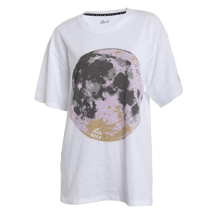 Polera Women Overzise White Moon