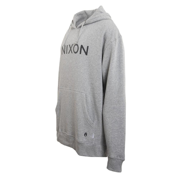 Polerón Hoodie Grey logo Cross Back Black