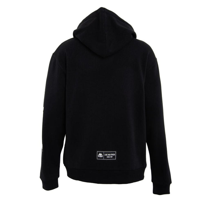 Poleron Men Black Logo Arm White
