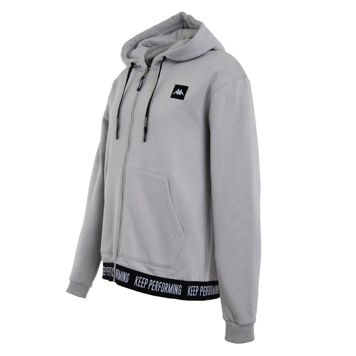 Poleron Men Full Zipper Grey Heather