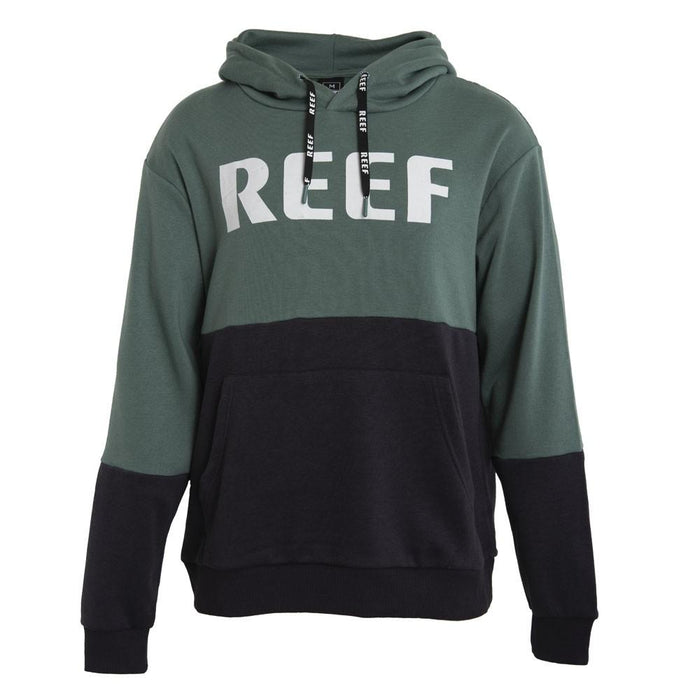 Poleron Men Hoodie Bicolor Green Black