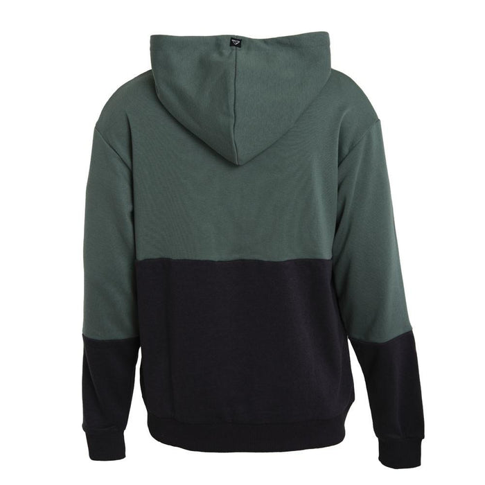 Poleron Men Hoodie Bicolor Green Black