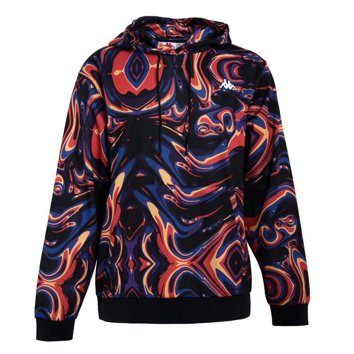 Poleron Men Hoodie Liquid Black Multi