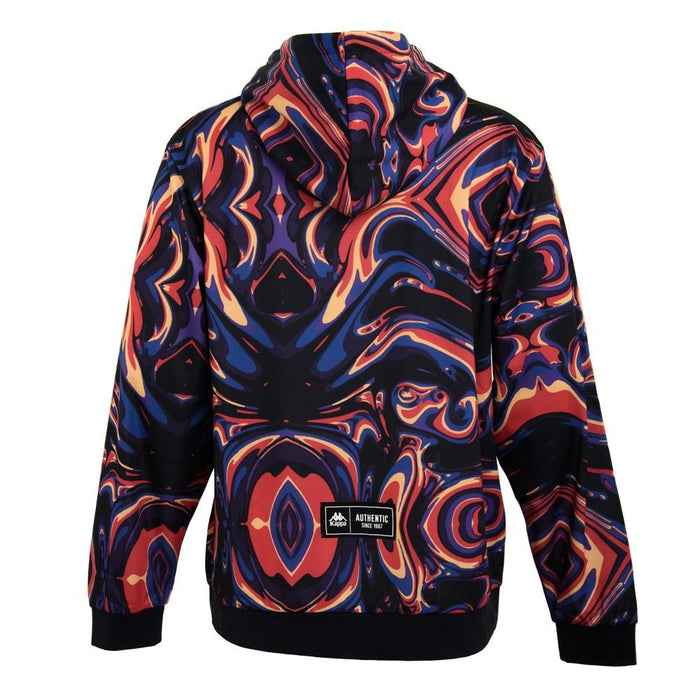 Poleron Men Hoodie Liquid Black Multi