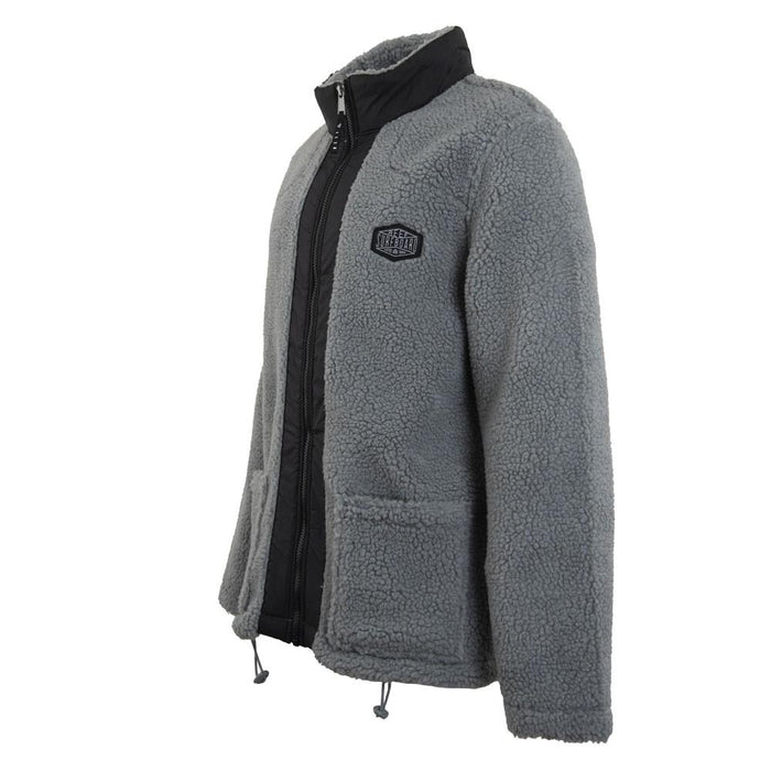 Poleron Men Sherpa Grey Black