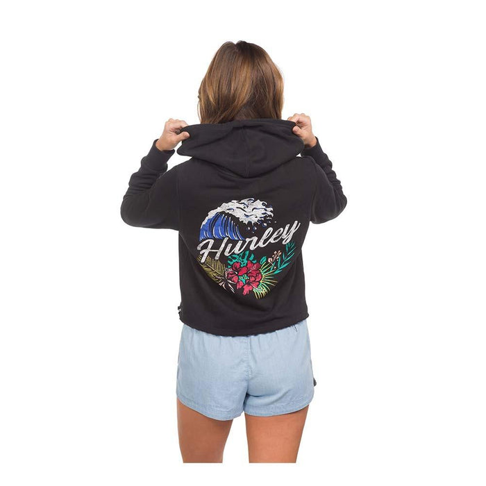Polerón Tubed Cut Off Hoodie Caviar