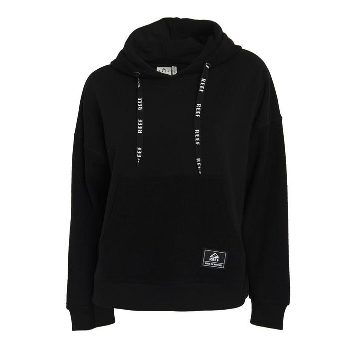 Poleron Women Hoodie Black Pink