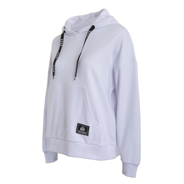 Poleron Women Hoodie White Green