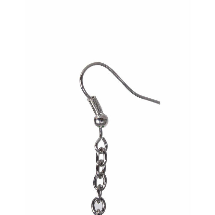 Pom Pom Chain Earrings - Thailand
