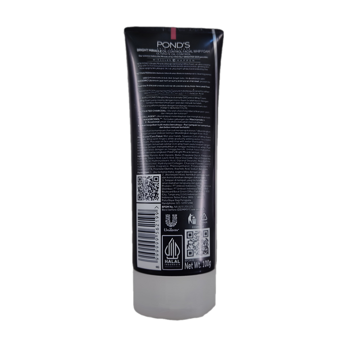 Pond'S Bright Miracle Ultimate Oil Control Whip Foam(Imported )(UI) 100g
