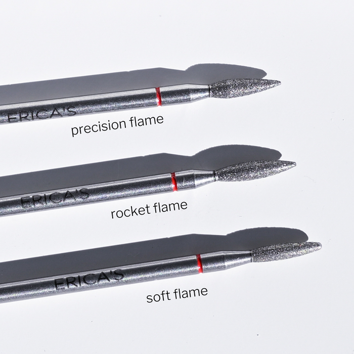 Precision Flame Bit (2 pack)-TOOLS, Efile Bits, Erica's ATA-Erica's-Fine 127-Gel Essentialz