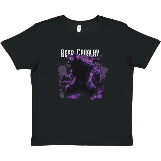 Premium Kids Crewneck T-shirt - Bear Cavalry Paints