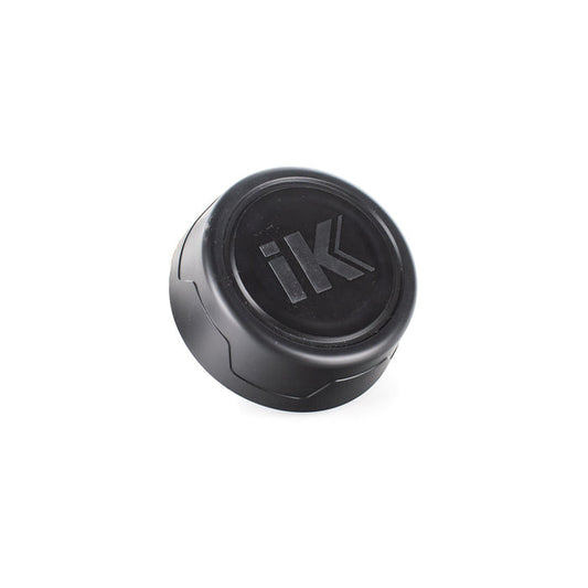 The top of an IK Pro lid on a white background.