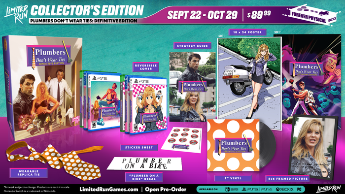 PS5 Limited Run #73: Plumbers Don’t Wear Ties: Definitive Edition Collector's Edition