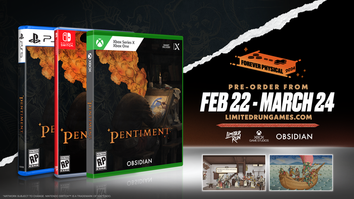 PS5 Limited Run #94: Pentiment