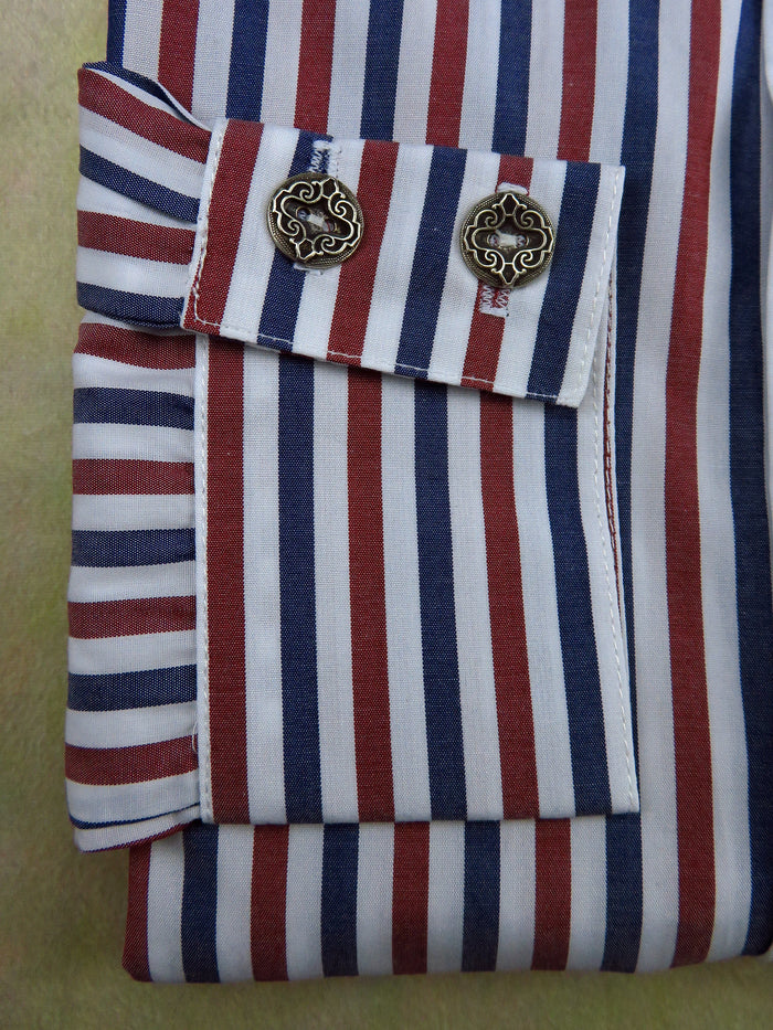 Red and Blue Stripe Dakota Shirt