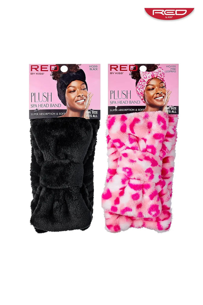 RED BY KISS PLUSH SPA HEADBAND - BSW BEAUTY CANADA