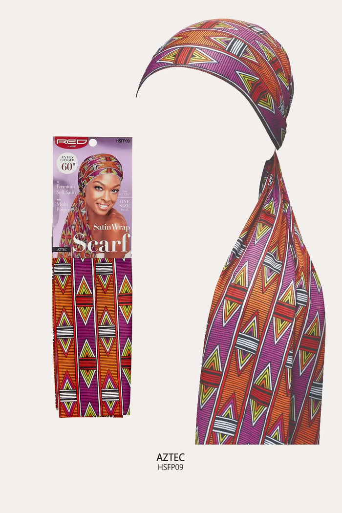 RED BY KISS SILK SATIN WRAP SCARF - BSW BEAUTY CANADA