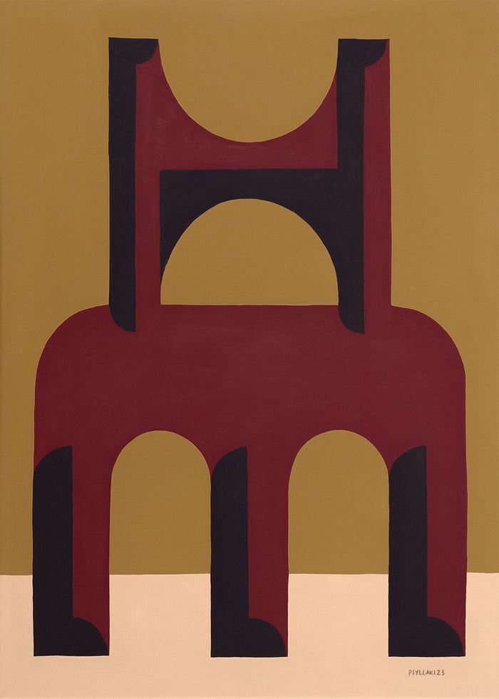 Red Monument by Studio Paradissi