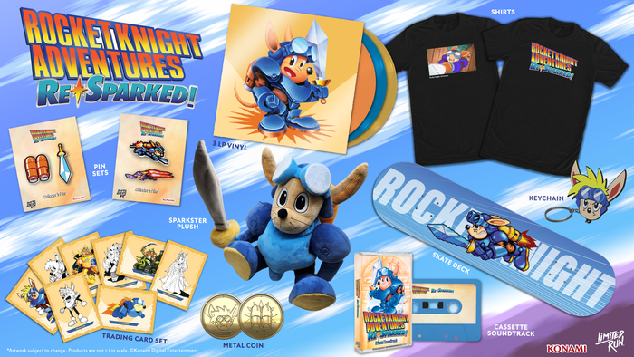 Rocket Knight Adventures: Re-Sparked Animation Tee