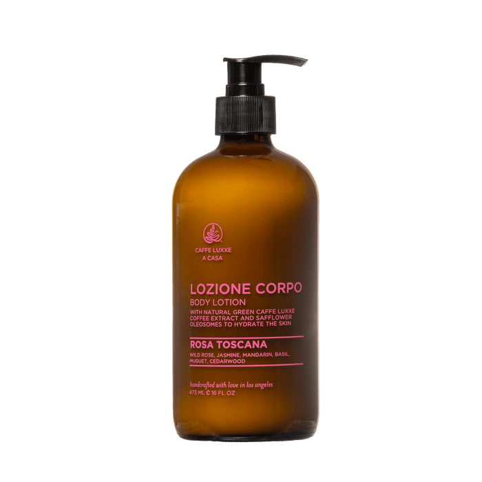 Rosa Toscana Body Lotion Lifestyle Bath Casa Caffe Luxxe