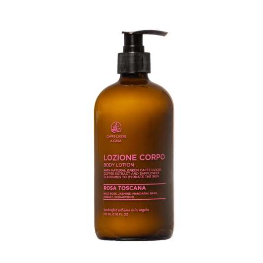 Rosa Toscana Body Lotion Lifestyle Bath Casa Caffe Luxxe