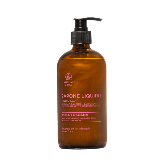 Rosa Toscana Liquid Soap Lifestyle Bath Casa Caffe Luxxe