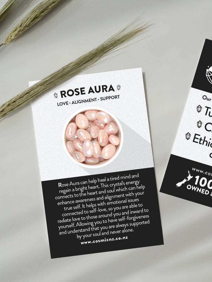 Rose Aura - Tumbled | One Colour-Image 2