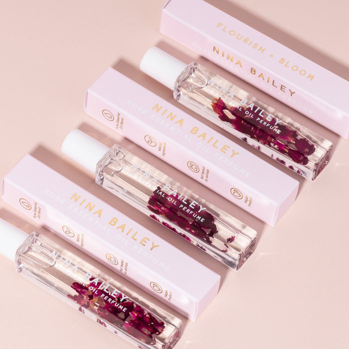 Rose Essential Oil Perfume - Nina Bailey