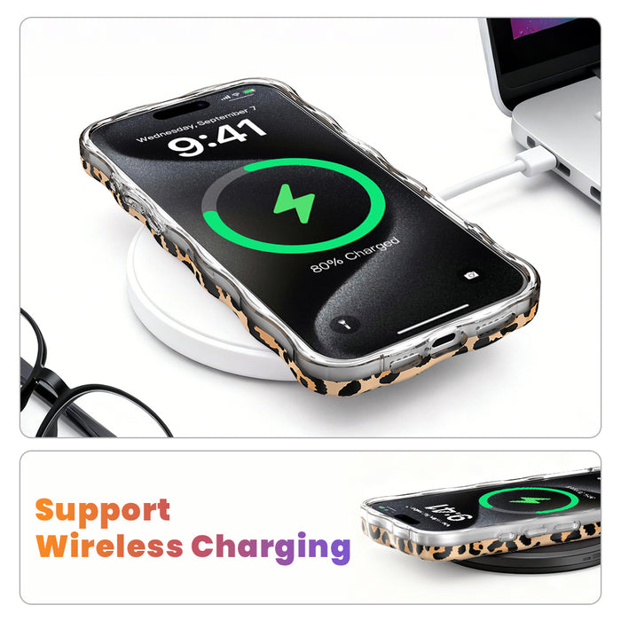Safari Chic Wavy Luxe MagSafe Case for iPhone