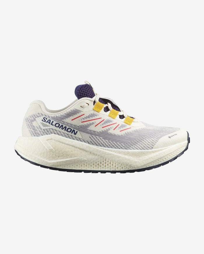 Salomon Women's Aero Blaze 3 Gravel GTX Footwear Salomon Vanilla Ice/Astral Aura/Lemon 6