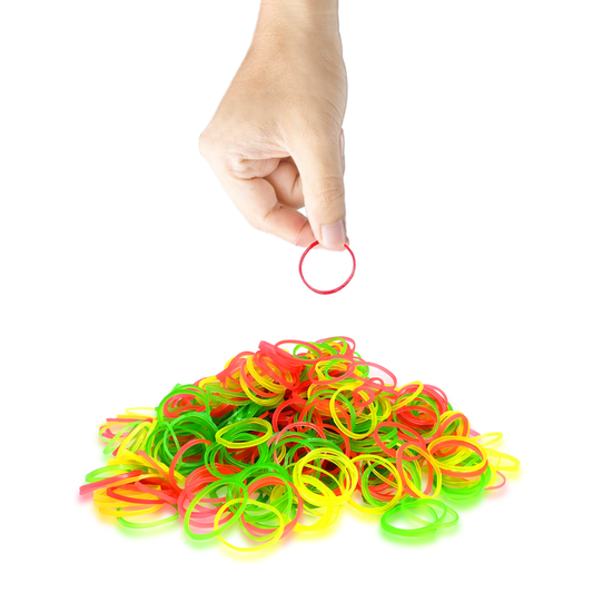 Sanas Multicolor Nylon Rubber Bands Hair Accessories For Women