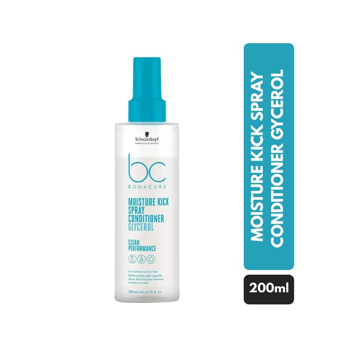 Schwarzkopf Bonacure Moisture Kick Spray Conditioner Gycerol 200Ml