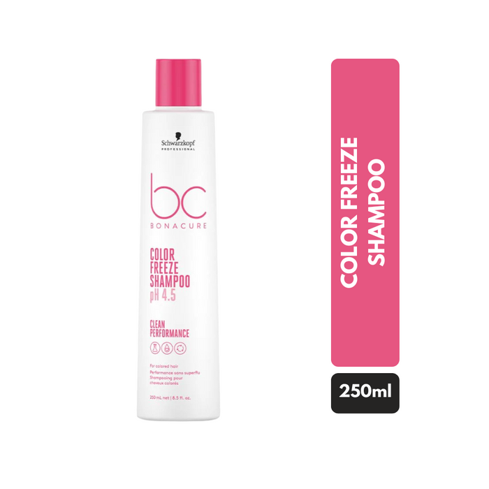 SCHWARZKOPF BONACURE PH4.5 COLOR FREEZE SHAMPOO- 250ML