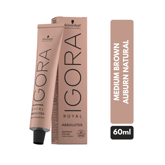 SCHWARZKOPF IGORA ROYAL ABSOLUTES HAIR COLOR SHADE 4-60 60ml