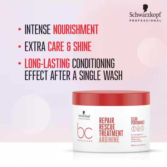Schwarzkopf Professional Bonacure Repair Rescue Treatment Arginine 500ml