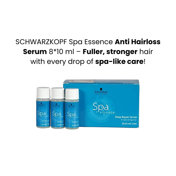 SCHWARZKOPF Spa Essence Anti Hairloss Serum 8*10 Ml