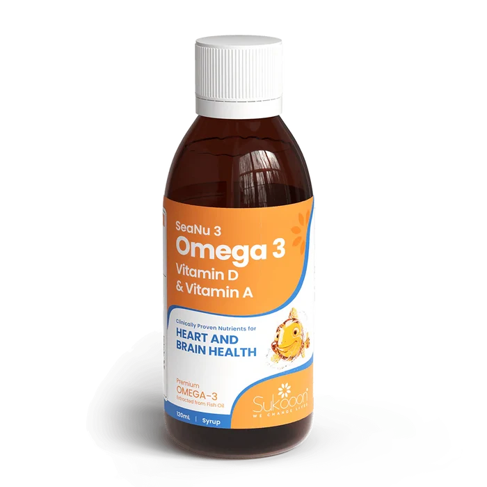 SeaNu 3 Syrup Omega 3 120ml