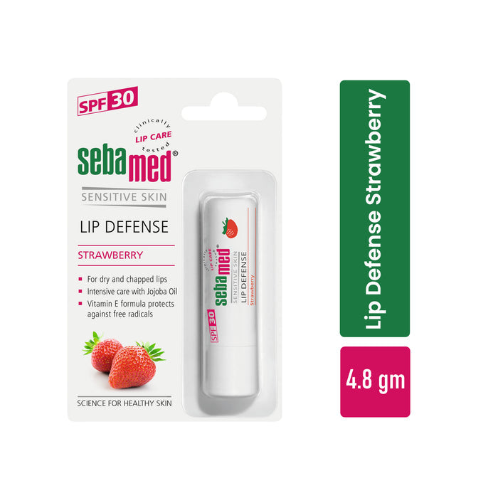 SEBAMED LIP DEFENSE STRAWBERRY 4.8GM