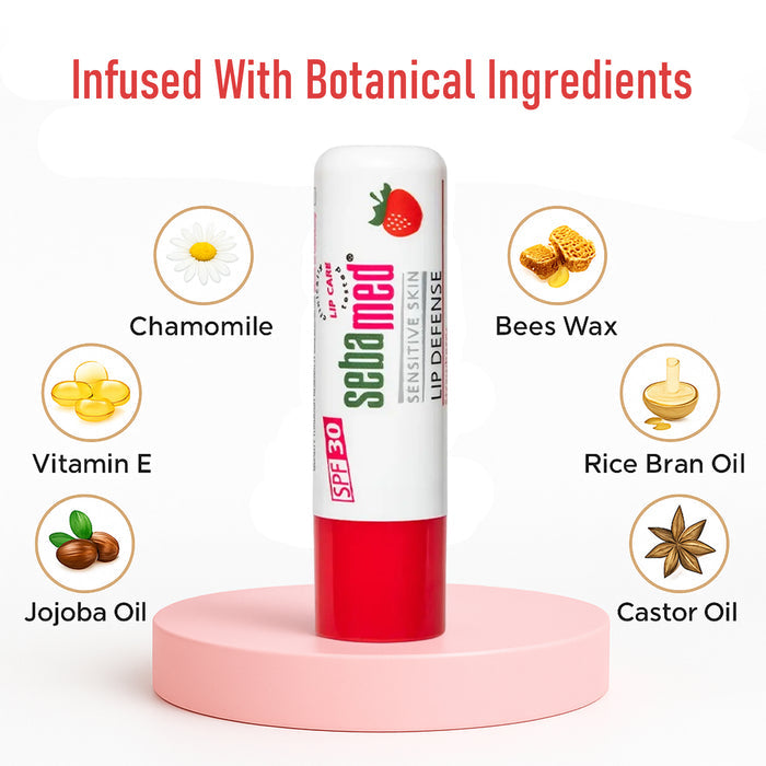 SEBAMED LIP DEFENSE STRAWBERRY 4.8GM