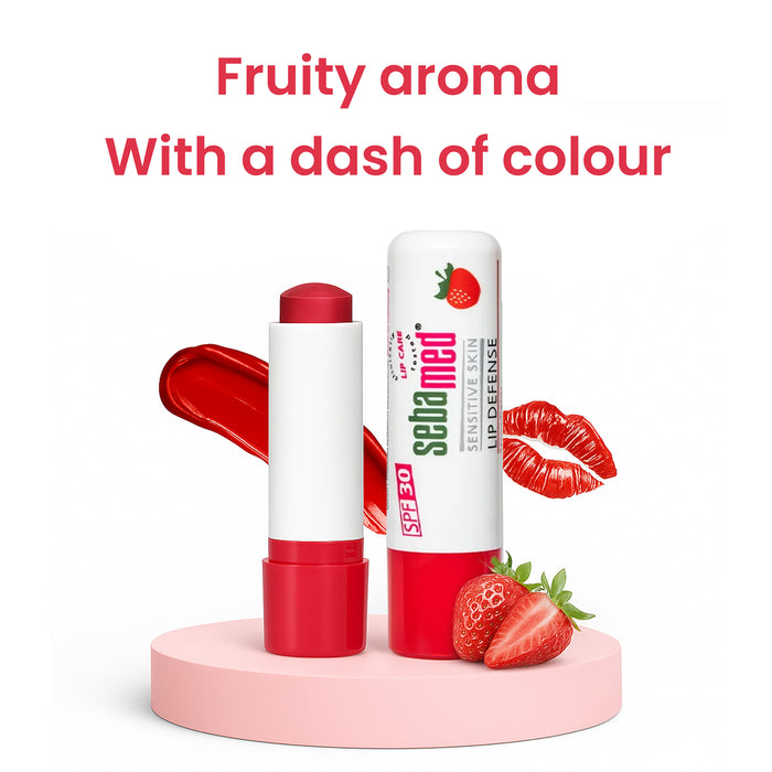 SEBAMED LIP DEFENSE STRAWBERRY 4.8GM