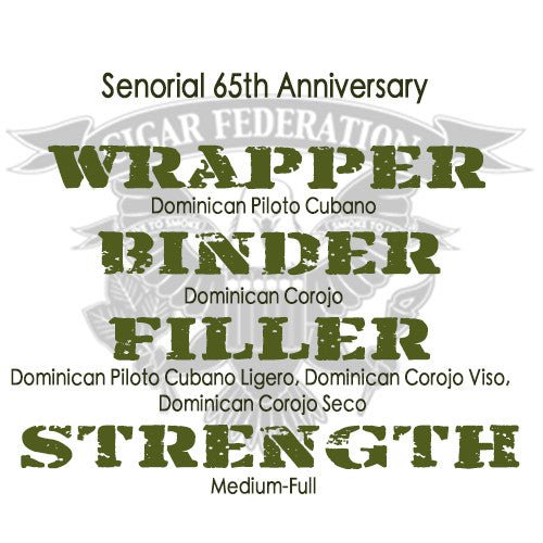 Senorial 65th Anniversary - Cigar Federation
