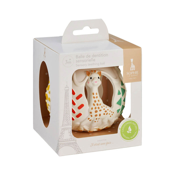 sensory teething ball packaged