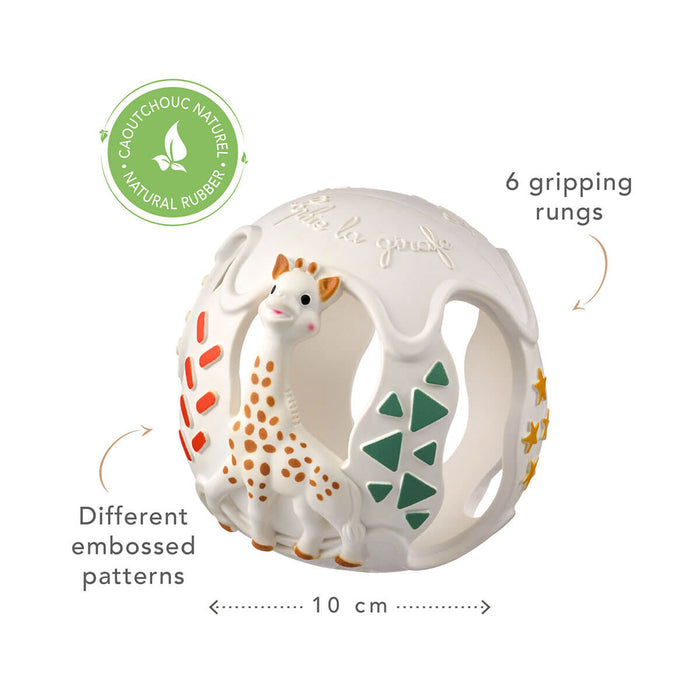 sensory ball embossed with patterns
