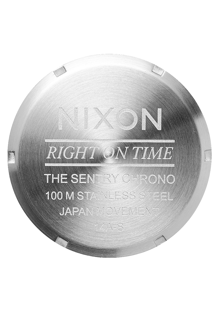 Sentry Chrono Leather - Chrome / Cloud Sunray / Black