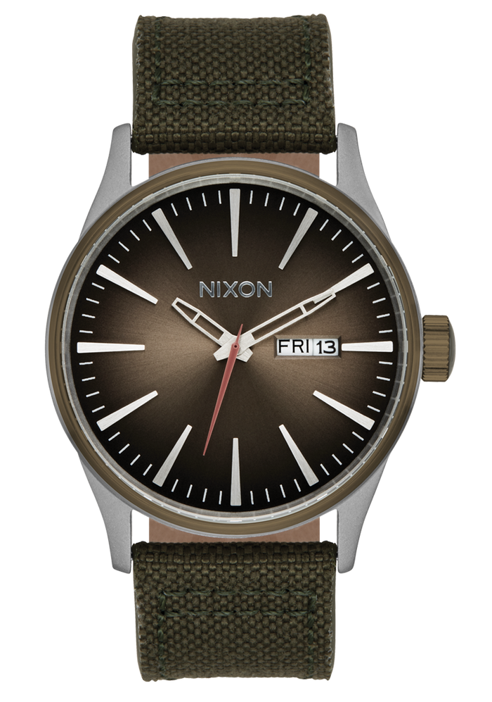 Sentry Nylon - Silver / Lt Brown / Forest