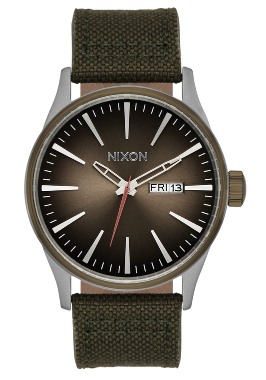 Sentry Nylon - Silver / Lt Brown / Forest